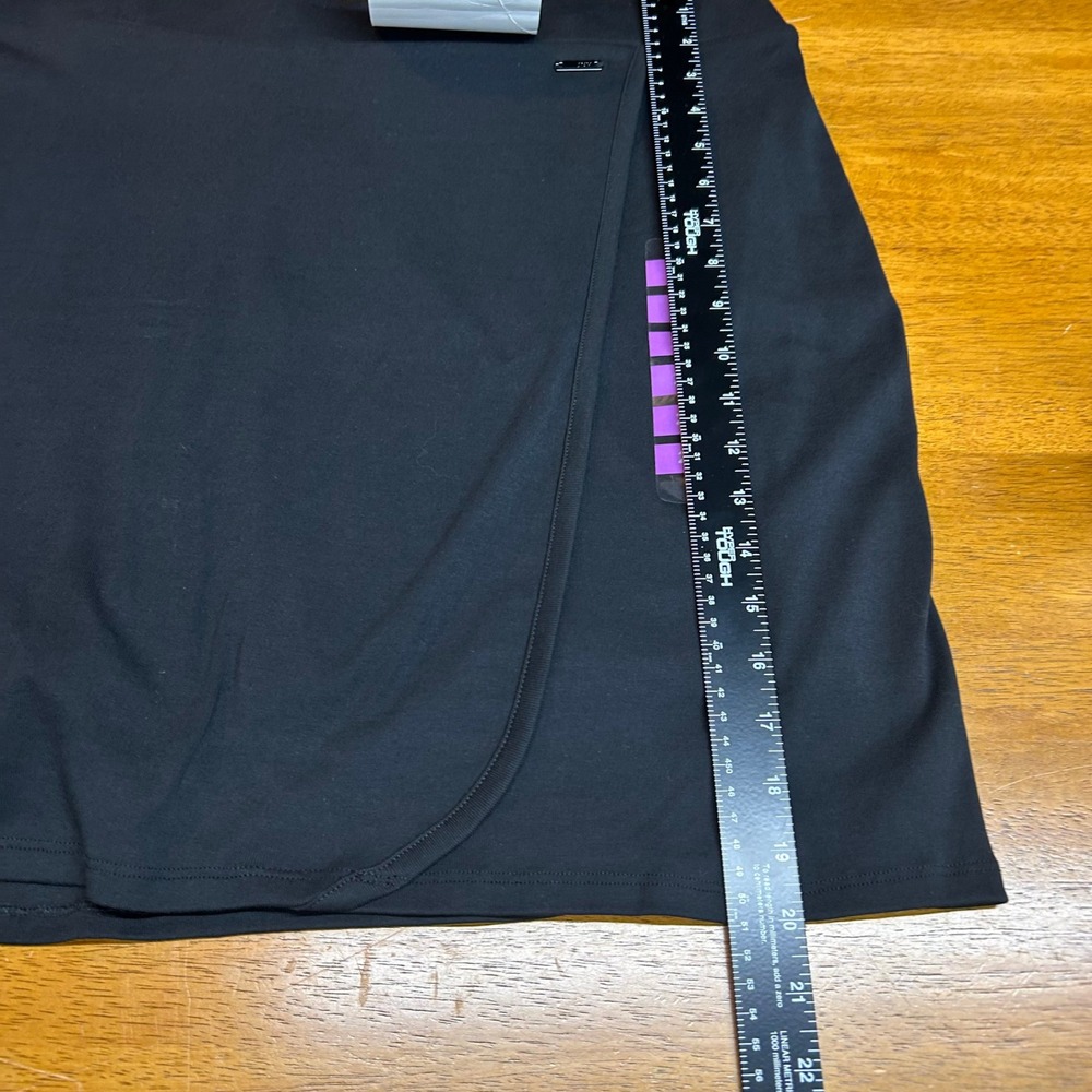 Jones New York Signature Faux Wrap Skort Jones Black Plus Size 2X 10795730-022 - Picture 6 of 12